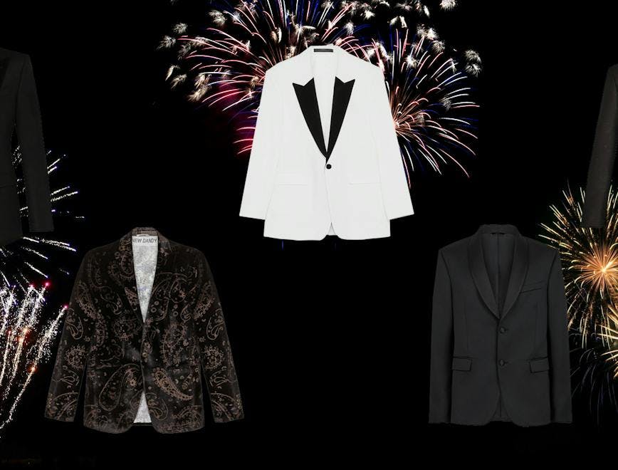 clothing apparel suit overcoat coat tuxedo sleeve nature long sleeve