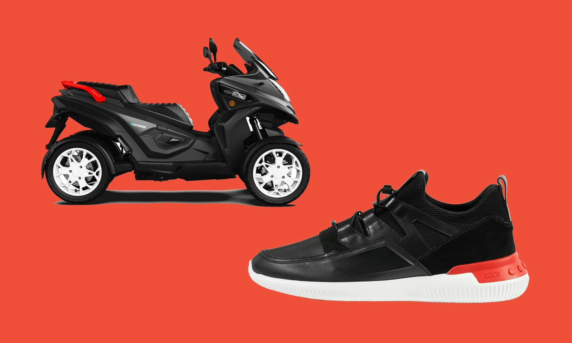 shoe footwear clothing apparel scooter vehicle transportation