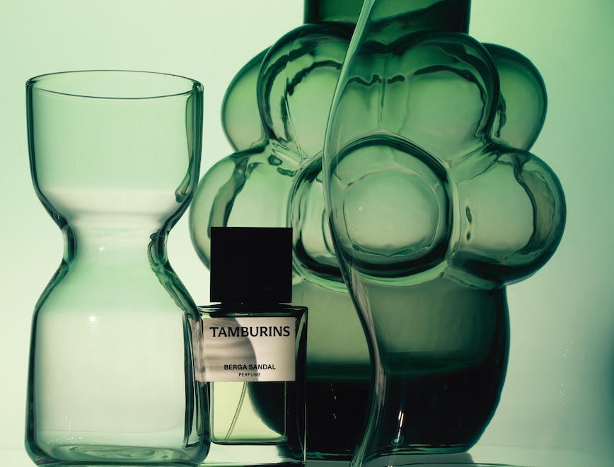 glass jar bottle cosmetics perfume cup